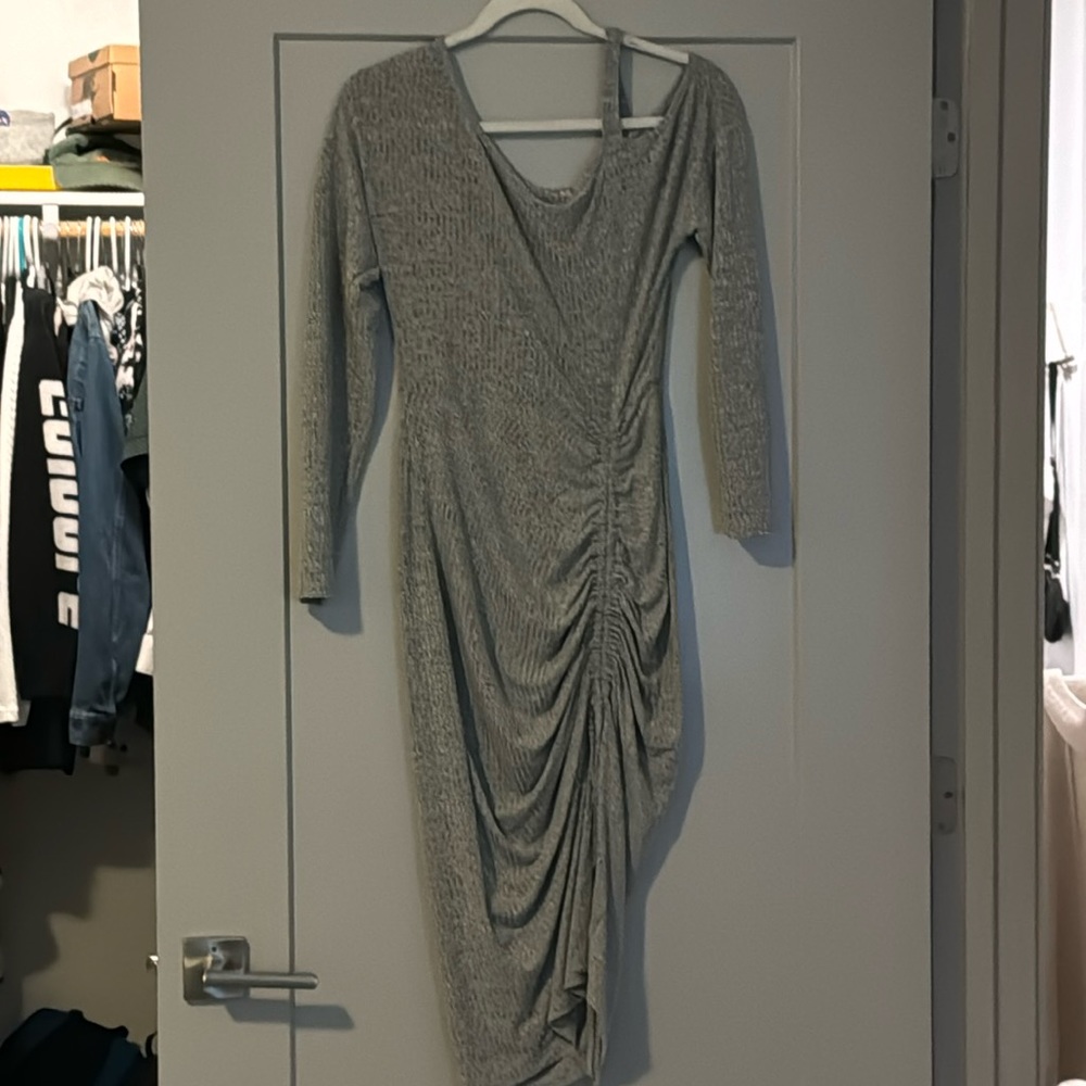 Grey Sexy Dress